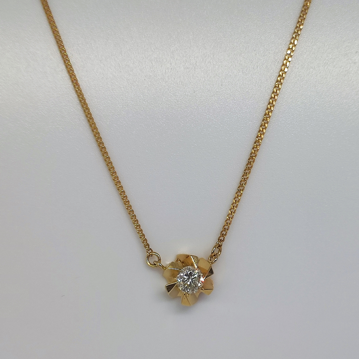 0.31ct Stud Necklace - MAKI Brand Japan