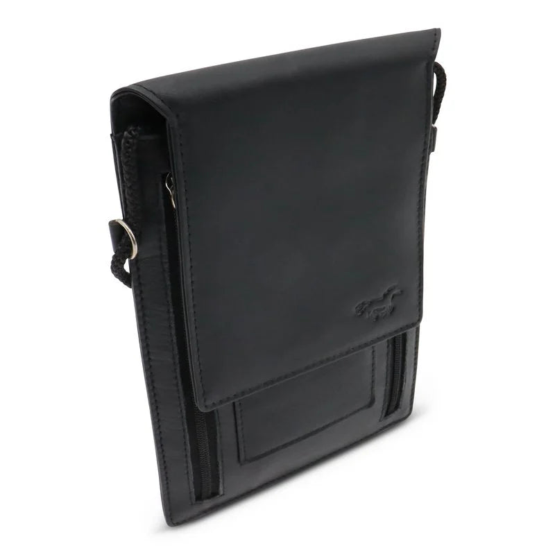 Passport / Phone Belt Bag Black