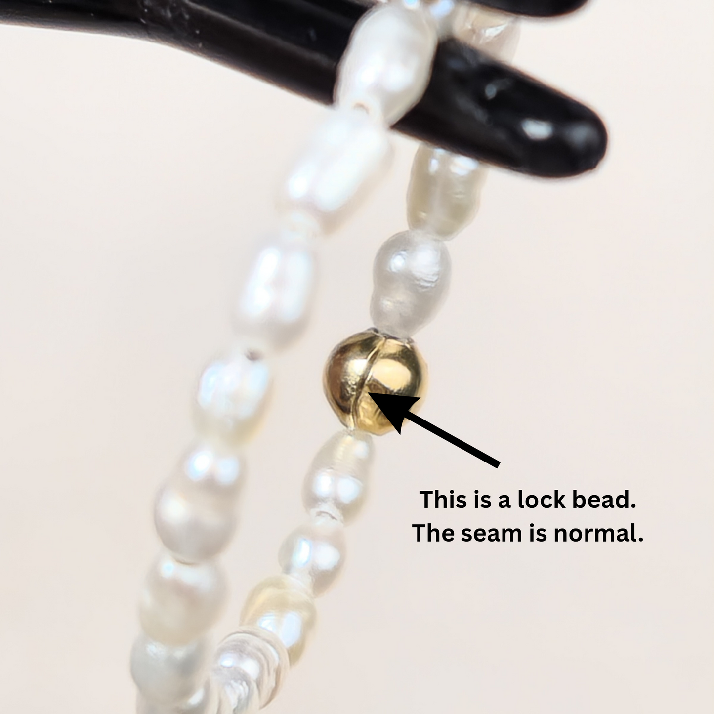Natural freshwater pearls ring