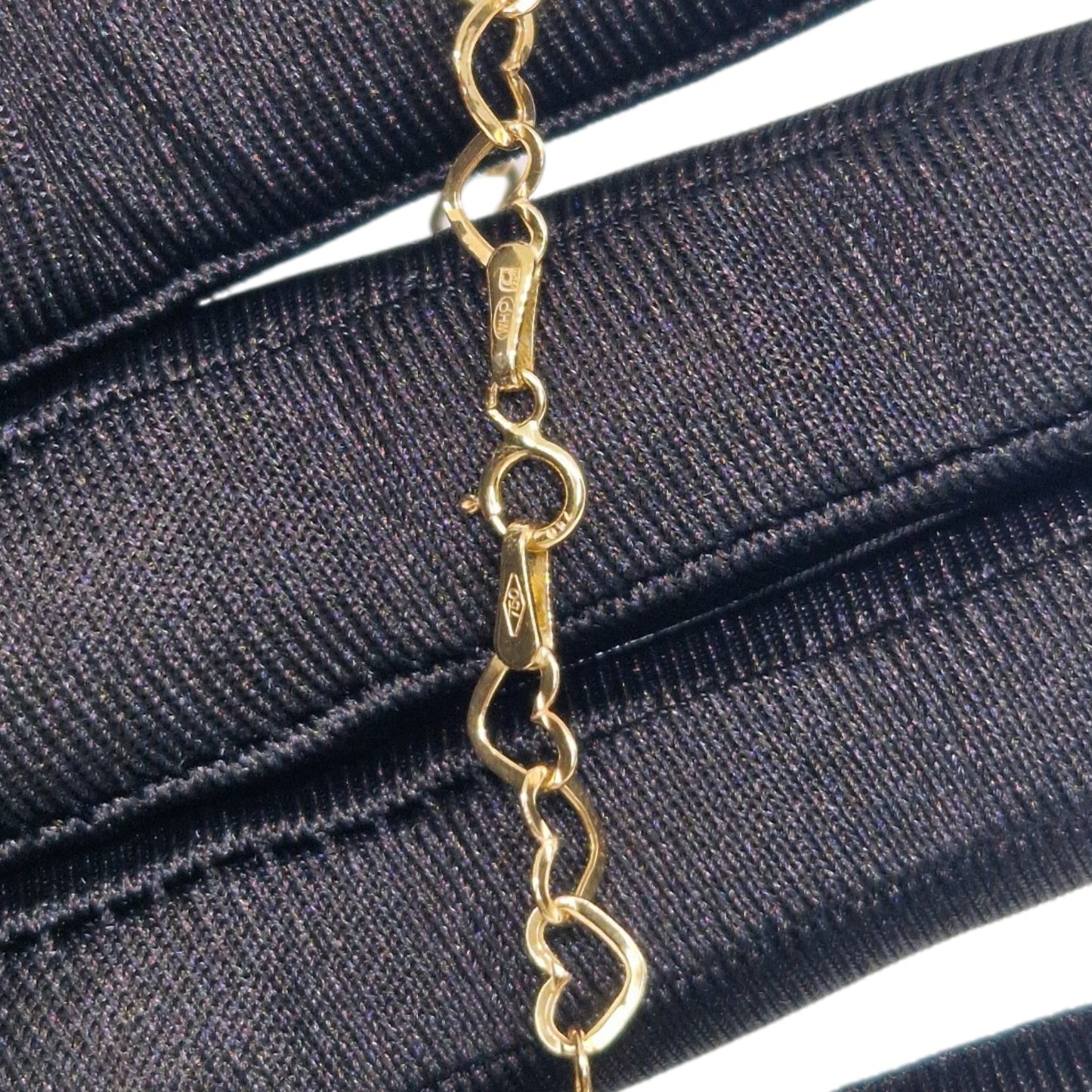 Heart Chain Necklace 750/18K