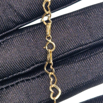 Heart Chain Necklace 750/18K