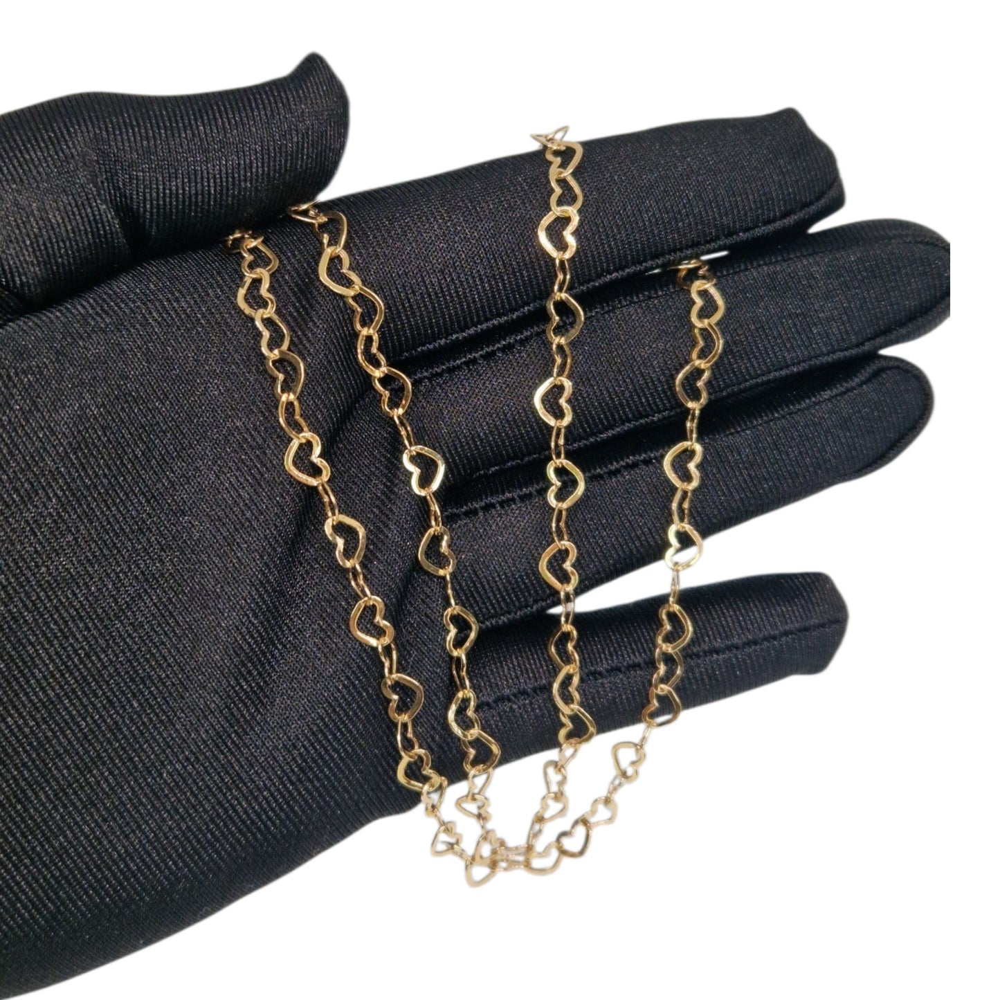Heart Chain Necklace 750/18K