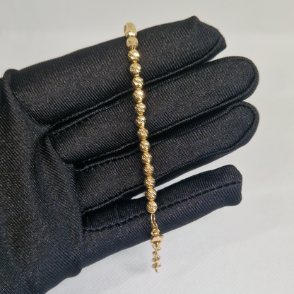 Ball Bracelet - yellow gold