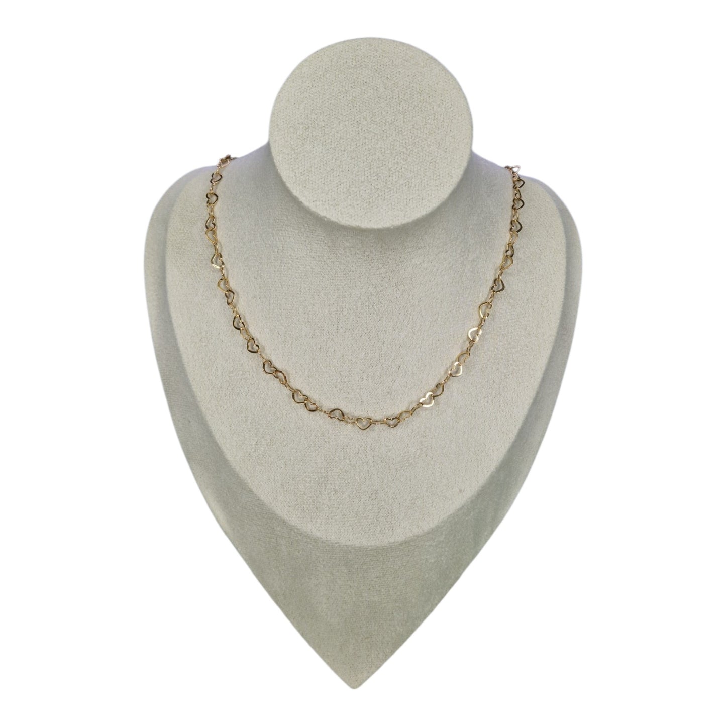 Heart Chain Necklace 750/18K