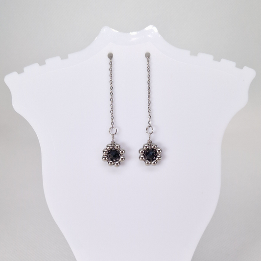 Onyx Drop Earrings
