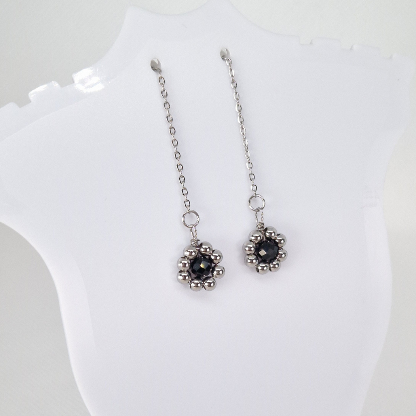 Onyx Drop Earrings