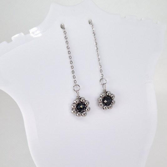 Onyx Drop Earrings